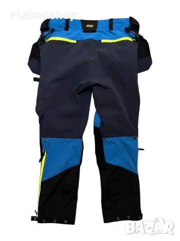 Мъжки работен панталон Snickers 6940 FlexiWork Softshell Stretch Trousers, размер 58, снимка 3 - Панталони - 54858018