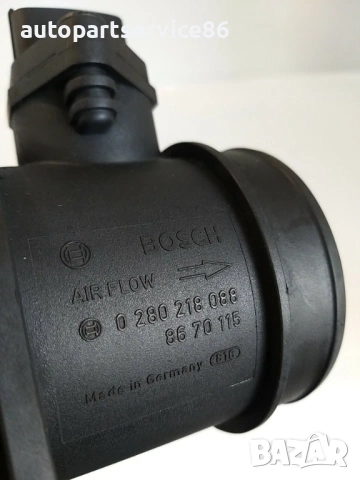 Датчик за масов въздушен поток за Volvo S60 D5 2.4 (2007) Bosch 0280218083, снимка 2 - Части - 54145819