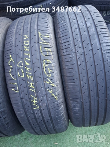 215 65 17 Континентал 4броя летни дот 2023г , снимка 2 - Гуми и джанти - 54126879