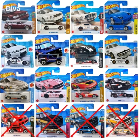  % ПРОМОЦИЯ % Hot Wheels Matchbox колички Honda Nissan Mitsubishi и др., снимка 6 - Колекции - 27973903