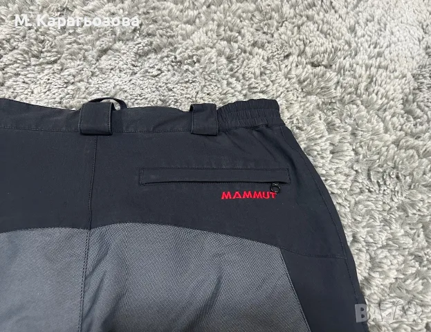 Мъжки софтшел панталон Mammut Base Jump SO, Размер 52, снимка 6 - Панталони - 55683953