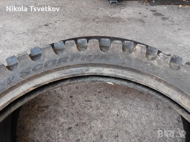 110/85-19 Pirelli, снимка 6 - Гуми и джанти - 55693124