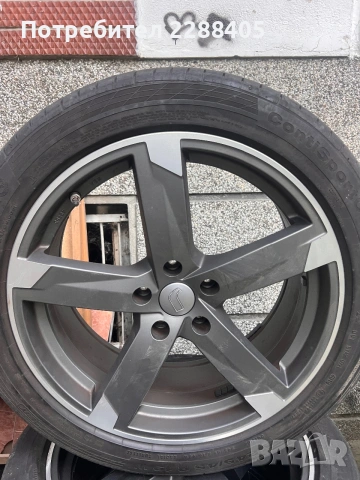 Топ Черни 19" Джанти 5x114.3 с летни гуми Continental 245/45/19 за Honda, Mazda, Toyota
