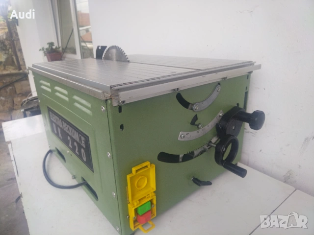 Стационарен циркуляр ELECTRA BECKUM, Ф 220 mm,1700 W Комплект с водач, ъгломер и диск, снимка 16 - Циркуляри - 54547339