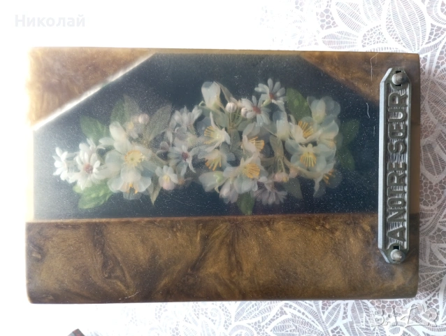 Поставка от епоксидна смола цветя, снимка 5 - Декорация за дома - 54182321