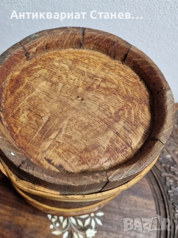 Скандинавска дървена халба, снимка 13 - Декорация за дома - 53981260