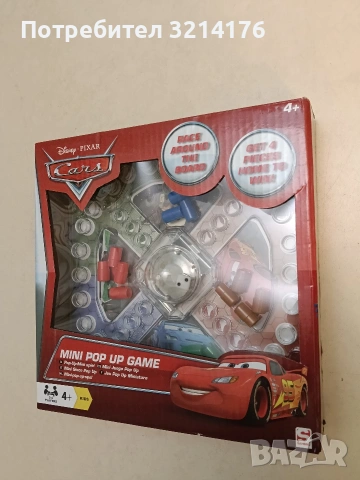 Disney Pixar Cars Pop Up Children’s Board Game Frustration 2-4 Player 4+ Family Fun