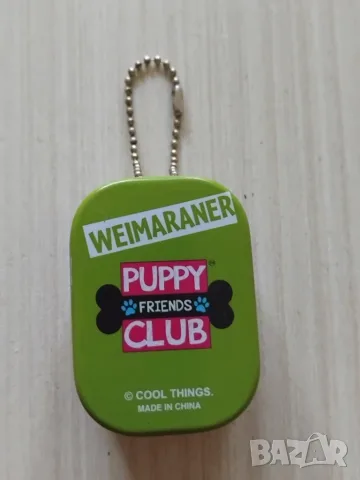 Puppy Friends Club - метална колекционерска кутийка / ключодържател, снимка 2 - Фигурки - 55381486