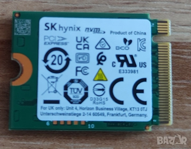 Употребявани Sata SSD, M2 sata SSD, nvme, снимка 5 - Части за лаптопи - 36052085