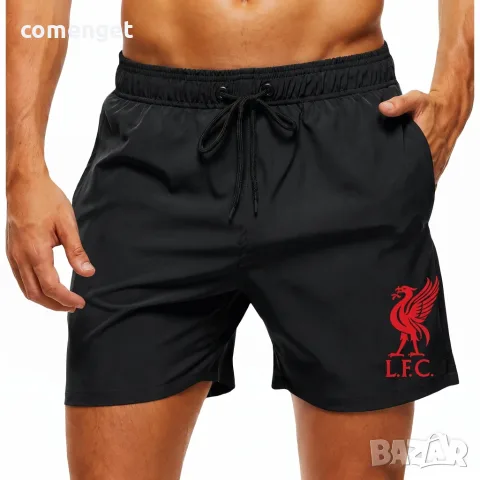 ЛЯТО 2026! Мъжки бански / плувни шорти LIVERPOOL / ЛИВЪРПУЛ. Поръчай на отбор по ИЗБОР!, снимка 2 - Бански - 37267533