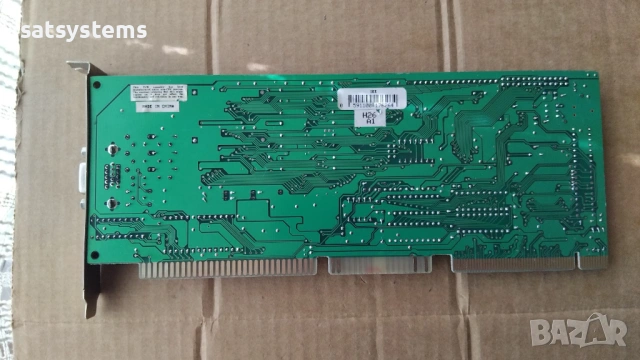 Видео карта Cirrus Logic UTD-01D CL542X 16-bit ISA/VLB, снимка 10 - Видеокарти - 54576098