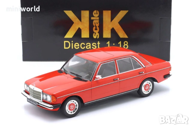 Mercedes-Benz 230E W123 1975 - мащаб 1:18 на NN-Scale моделът е нов в кутия, снимка 4 - Колекции - 54709121