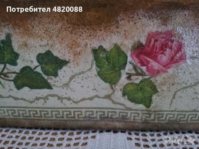 Четка за коса и кутия за съхранение РЪЧНА декорация ПАКЕТНА цена, снимка 5 - Други - 55132286