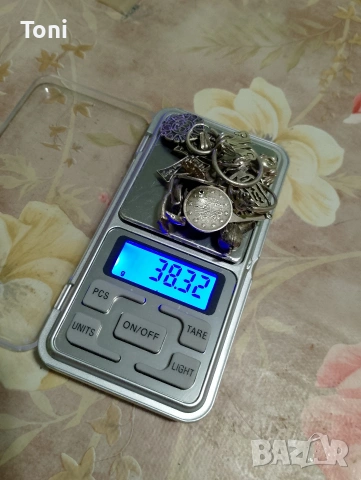 сребърни бижута пръстен, висулка всякакви