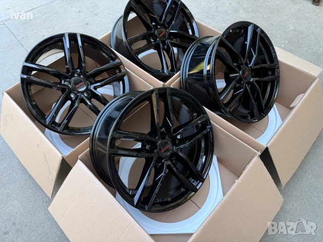 4 бр. чисто нови алуминиеви джанти Alutec 19 цола 5x112, централен отвор 66.5, ET20, 9J, снимка 4 - Гуми и джанти - 55240416