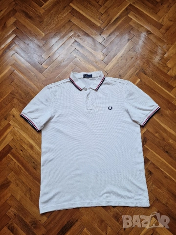 Страхотна мъжка тениска FRED PERRY размер L