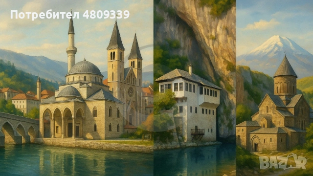 Босна и Херцеговина с посещение на Каменград, Дървенград и Вишеград 