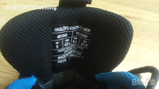 HAGLOFS VISION GORE-TEX Shoes размер EUR 43 1/3 обувки водонепромокаеми - 2722, снимка 16 - Маратонки - 54958335