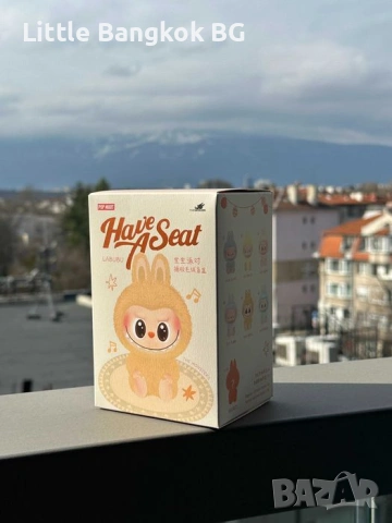 Оригинална Labubu Have a Seat Pop Mart – неотворена кутия, снимка 10 - Плюшени играчки - 55172058