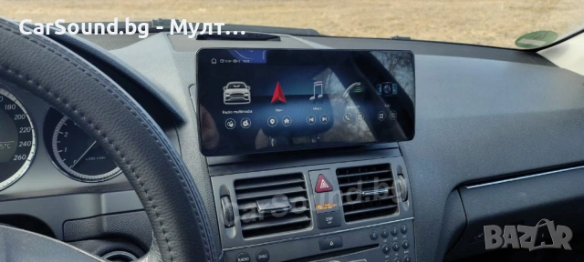 Mercedes W204 – 10.33” Android 15 Мултимедия CarPlay NTG 4.0 Мерцедес в204 Навигация Андроид