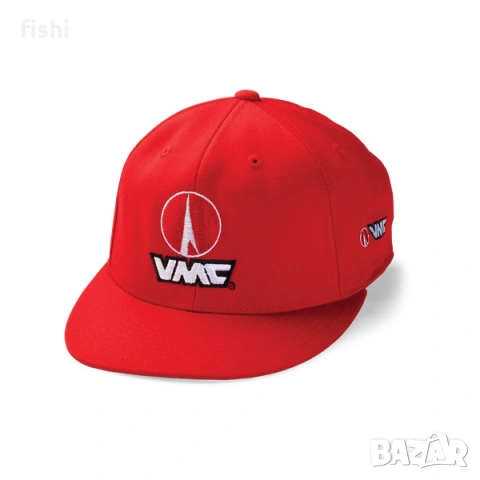Шапка с козирка VMC – червена