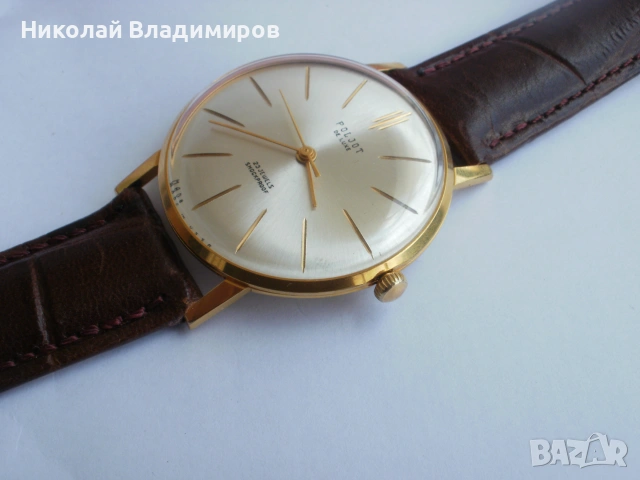 Poljot de luxe Полет де лукс руски мъжки ръчен часовник 20 мик., снимка 3 - Мъжки - 55160057