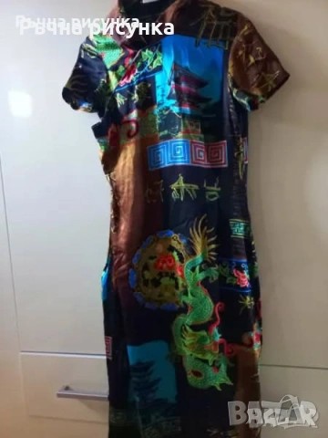 Китайска рокля размер С 