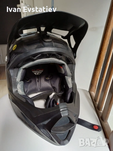 Мотокрос МБ каска Fly racing , снимка 3 - Спортна екипировка - 54158602