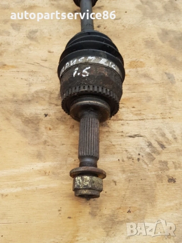 Полуоска за предна лява страна за Mitsubishi Carisma 1.6 (2001), снимка 3 - Части - 54802191