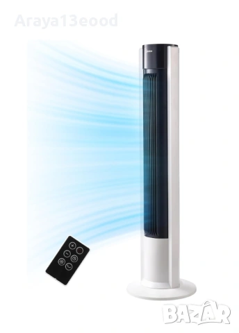 Куловиден вентилатор Midea FZ10-19BRA с дистанционно, снимка 8 - Вентилатори - 54618486