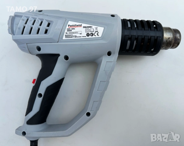 Pattfield PHG200D.1 - Пистолет за горещ въздух 2000W, снимка 2 - Други инструменти - 55269960