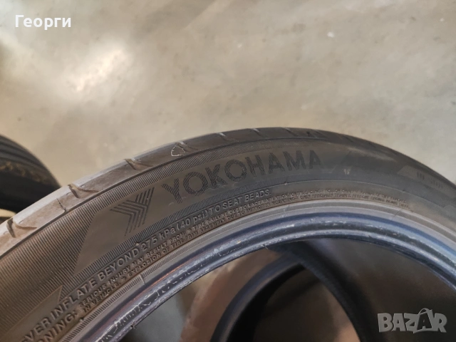 2бр. летни гуми 275/40/20 Yokohama, снимка 4 - Гуми и джанти - 54718977
