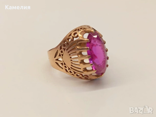 Руско злато , снимка 3 - Пръстени - 54397833
