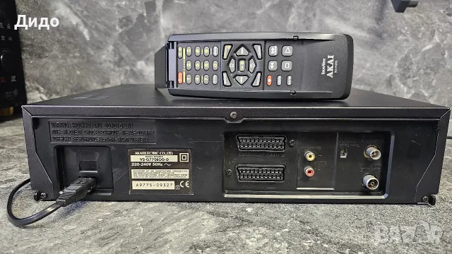 Видеорекордер AKAI VS-G770, снимка 6 - Плейъри, домашно кино, прожектори - 55439466