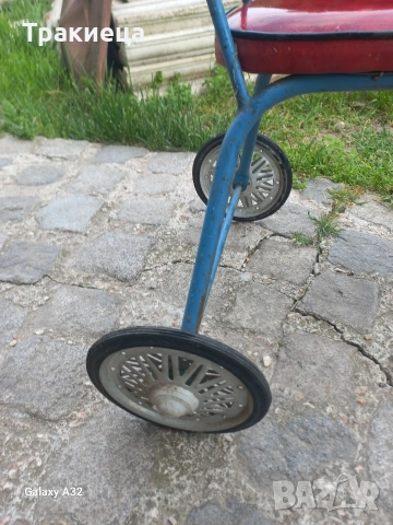 СТАРО ДЕТСКО КОЛЕЛО ТРИКОЛКА, снимка 4 - Антикварни и старинни предмети - 54242637