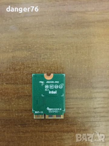 продавам WIFI BLUETOOTH карта INTEL AX201NGW, снимка 2 - Мрежови адаптери - 54672256