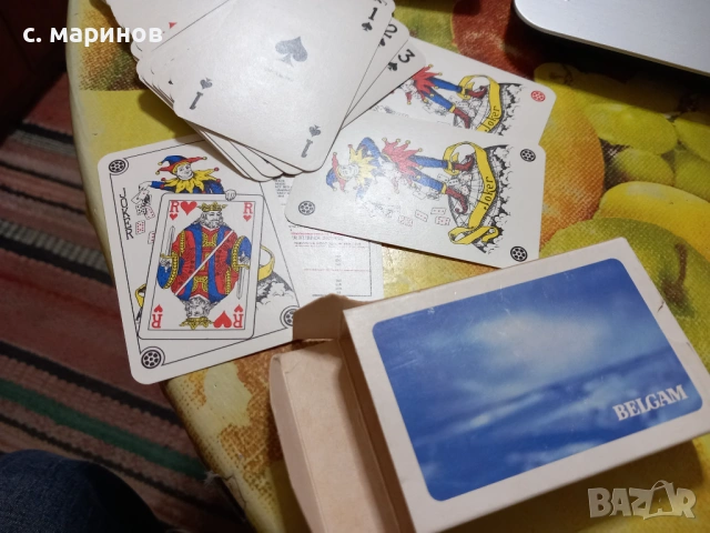 4 бр. Карти за игра , снимка 6 - Карти за игра - 54074171