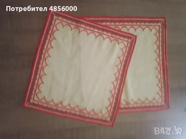 Карета и малки покривки, ръчна бродерия, снимка 6 - Декорация за дома - 55376625
