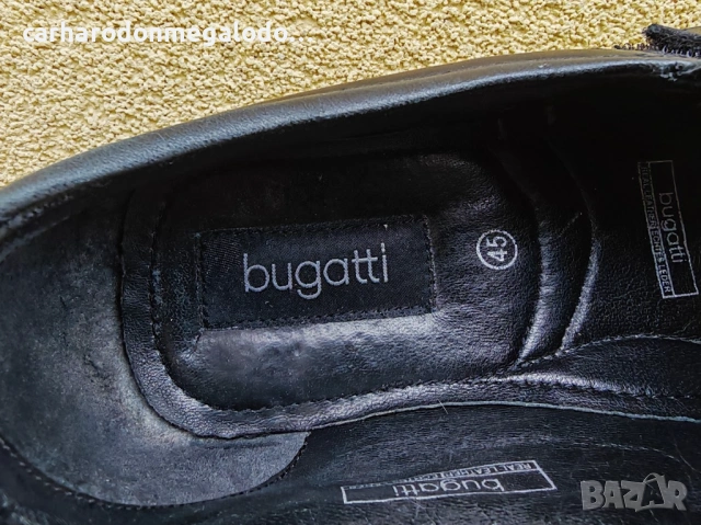 Bugatti Висок Клас Мъжки Обувки 100 ПРОЦЕНТА ВИСОКОКАЧЕСТВЕНА КОЖА, снимка 3 - Ежедневни обувки - 54121354