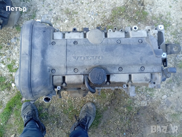 Двигател Волво Volvo 2.4 20V бензин код B5244S, снимка 2 - Части - 53981220