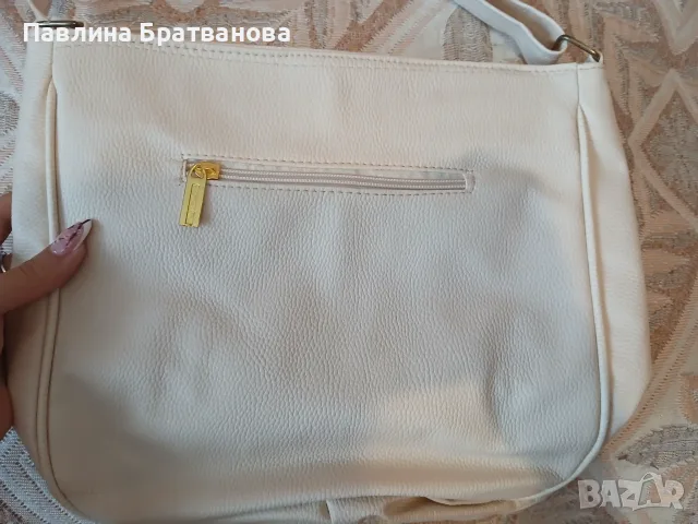 Нова дамска чанта в цвят шампанско , снимка 2 - Чанти - 55579145