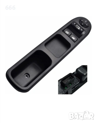 Превключвател за автомобилни стъкла за Peugeot 207 и Citroen C3 Picasso 