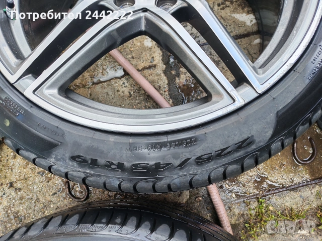 Borbet19-5x114 ЕТ 40, снимка 4 - Гуми и джанти - 54678817