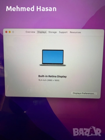 MacBook Pro 15,4” A1707 2016 с тъчбар, снимка 14 - Лаптопи за дома - 55522601