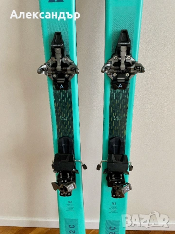 Fischer Transalp Carbon 82 162 cm + Fischer Tour Classic ST + Колани Fischer, снимка 2 - Зимни спортове - 54051874