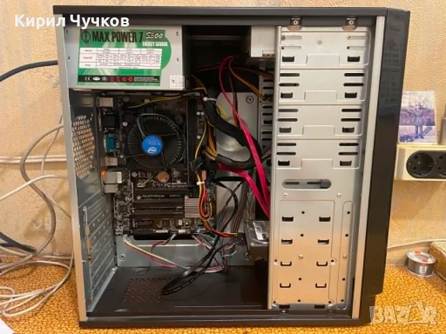 Продавам настолен компютър Intel Pentium G3250, снимка 2 - За дома - 55590253