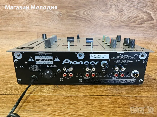 Миксер Pioneer DJM-300-S / Легендарен DJ миксер Pioneer DJM-300-S – Култов аналогов модел с Auto BPM, снимка 9 - Ресийвъри, усилватели, смесителни пултове - 55314736