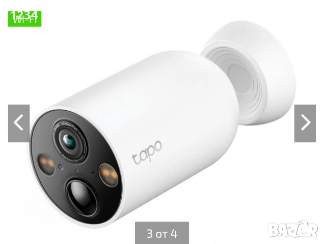Интелигентна безжична мрежова камера за външно видеонаблюдение TP-Link Tapo C425, снимка 2 - IP камери - 54484891