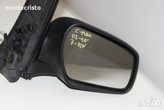 Дясно огледало Ford Focus C-Max (2003-2010г.) 7 пина амбиентна светлина 1330807 Cmax, снимка 2 - Части - 55081801
