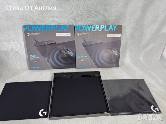 Подложка Гейминг Logitech - PowerPlay + мека и твърда, снимка 2 - Клавиатури и мишки - 49999981